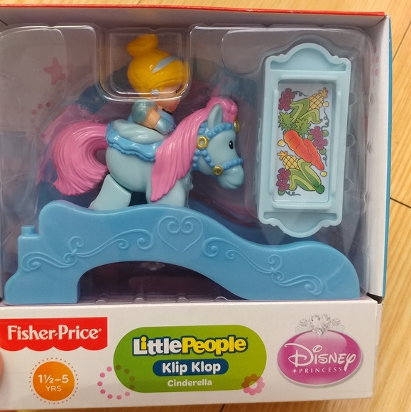 FisherPrice Accessories Fisher Price Cinderella Clip Clop Horse